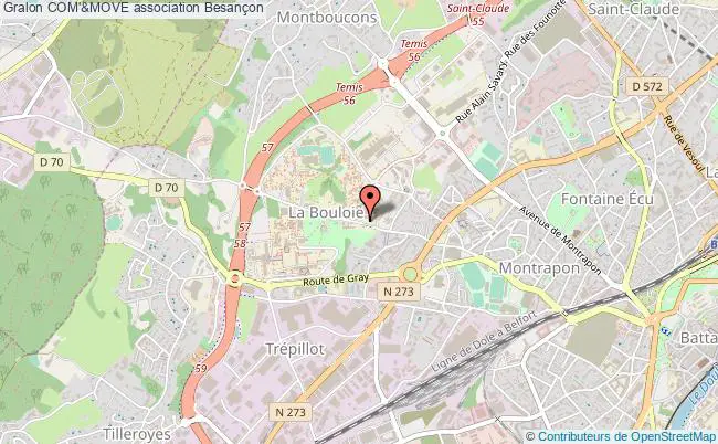 plan association Com'&move Besançon