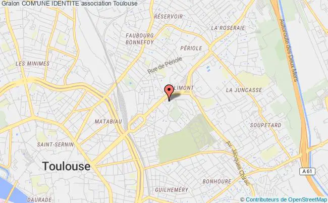 plan association Com'une Identite Toulouse