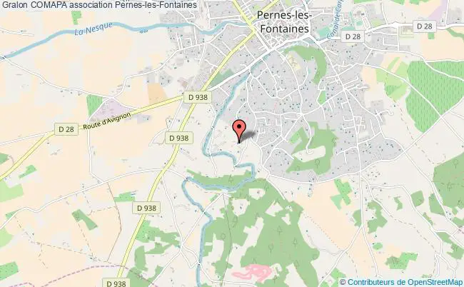plan association Comapa Pernes-les-Fontaines