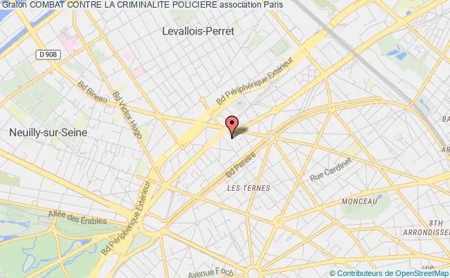 plan association Combat Contre La Criminalite Policiere Paris