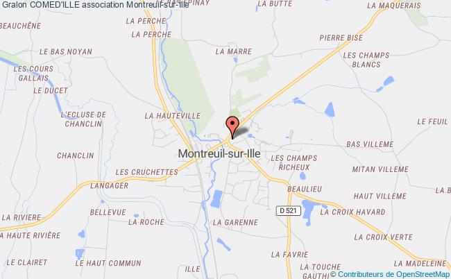 plan association Comed'ille Montreuil-sur-Ille