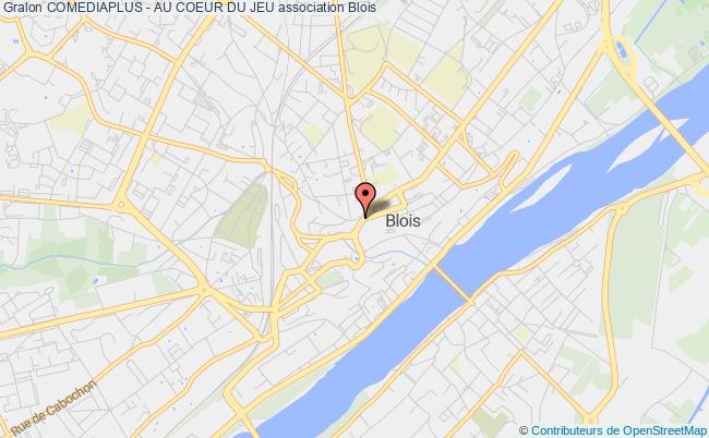plan association Comediaplus - Au Coeur Du Jeu Blois