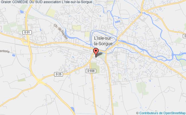 plan association Comedie Du Sud 