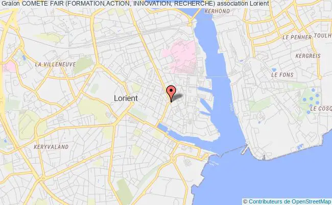 plan association Comete Fair (formation,action, Innovation, Recherche) Lorient