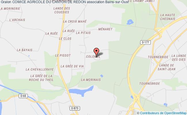 plan association Comice Agricole Du Canton De Redon Bains-sur-Oust