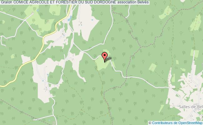 plan association Comice Agricole Et Forestier Du Sud Dordogne Belvès