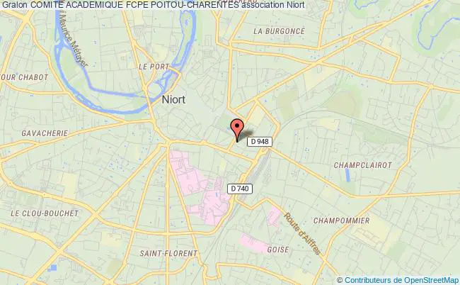 plan association Comite Academique Fcpe Poitou-charentes Niort