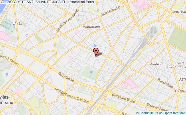 plan association Comite Anti-amiante Jussieu Paris
