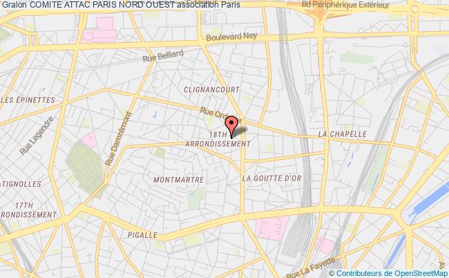plan association Comite Attac Paris Nord Ouest Paris