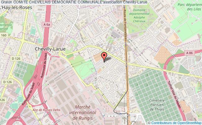 plan association Comite Chevillais Democratie Communale Chevilly-Larue