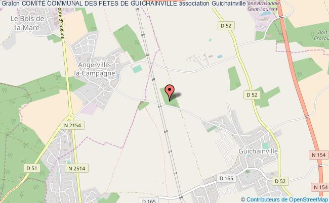 plan association Comite Communal Des Fetes De Guichainville Guichainville