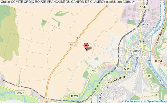 COMITE CROIX-ROUGE FRANCAISE DU CANTON DE CLAMECY