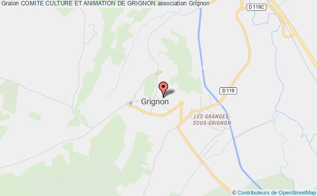 COMITE CULTURE ET ANIMATION DE GRIGNON
