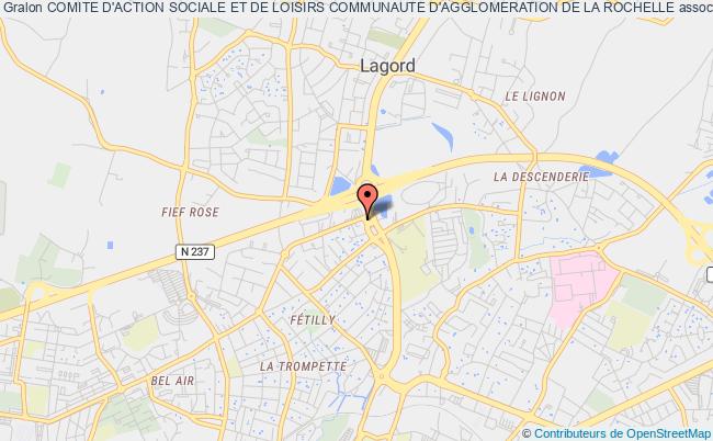 plan association Comite D'action Sociale Et De Loisirs Communaute D'agglomeration De La Rochelle Lagord