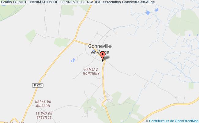 plan association Comite D'animation De Gonneville-en-auge Gonneville-en-Auge