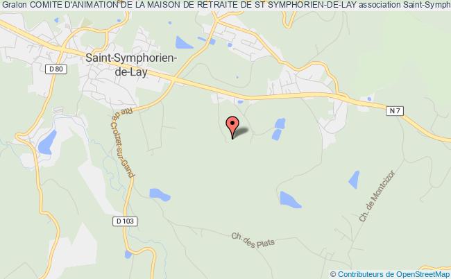COMITE D'ANIMATION DE LA MAISON DE RETRAITE DE ST SYMPHORIEN-DE-LAY