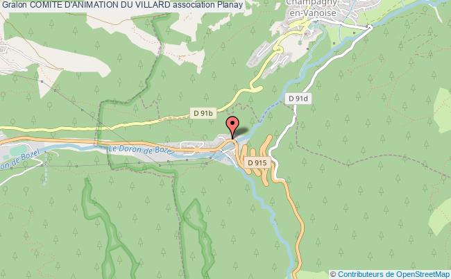 COMITE D'ANIMATION DU VILLARD