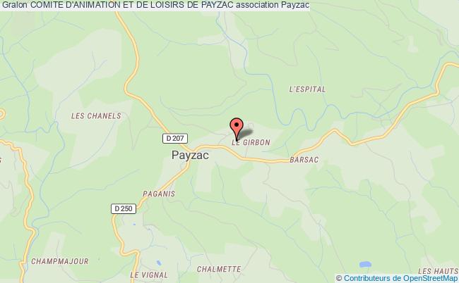 COMITE D'ANIMATION ET DE LOISIRS DE PAYZAC