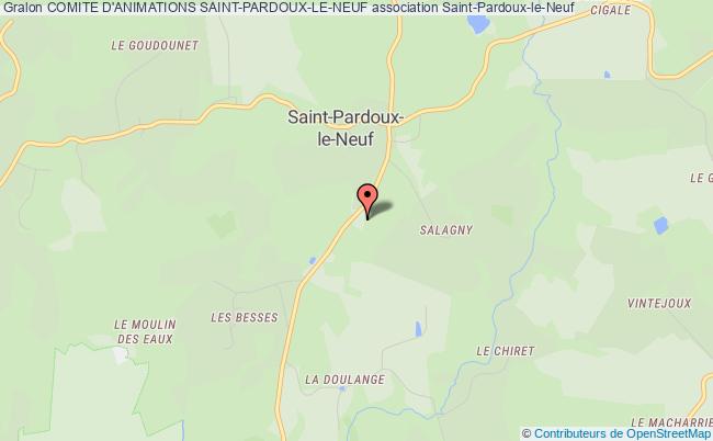 plan association Comite D'animations Saint-pardoux-le-neuf Saint-Pardoux-le-Neuf