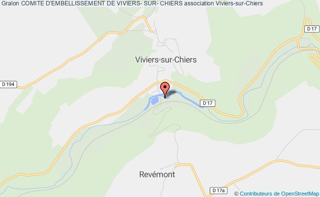 plan association Comite D'embellissement De Viviers- Sur- Chiers Viviers-sur-Chiers