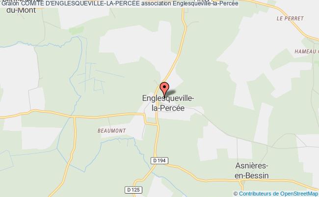plan association ComitÉ D'englesqueville-la-percÉe Englesqueville-la-Percée