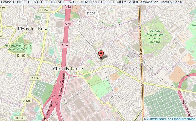 COMITE D'ENTENTE DES ANCIENS COMBATTANTS DE CHEVILLY-LARUE