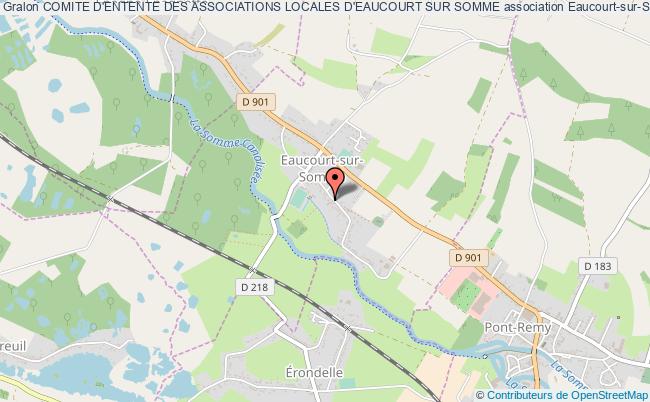 plan association Comite D'entente Des Associations Locales D'eaucourt Sur Somme Eaucourt-sur-Somme