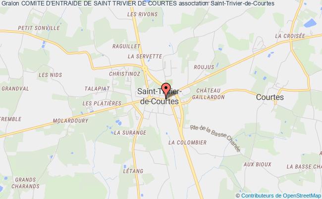 plan association Comite D'entraide De Saint Trivier De Courtes Saint-Trivier-de-Courtes
