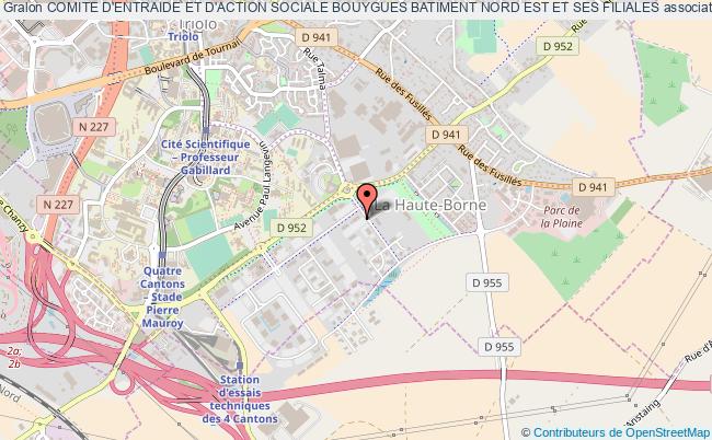 COMITE D'ENTRAIDE ET D'ACTION SOCIALE BOUYGUES BATIMENT NORD EST ET SES FILIALES