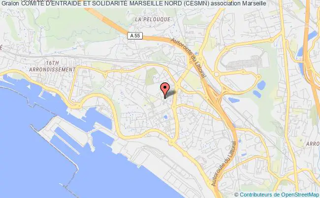 plan association ComitÉ D'entraide Et SolidaritÉ Marseille Nord (cesmn) Marseille 16