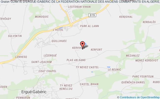COMITE D'ERGUE-GABERIC DE LA FEDERATION NATIONALE DES ANCIENS COMBATTANTS EN ALGERIE, MAROC ET TUNISIE (FNACA)