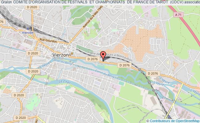 COMITE D'ORGANISATION DE FESTIVALS  ET CHAMPIONNATS  DE FRANCE DE TAROT  (COCV)