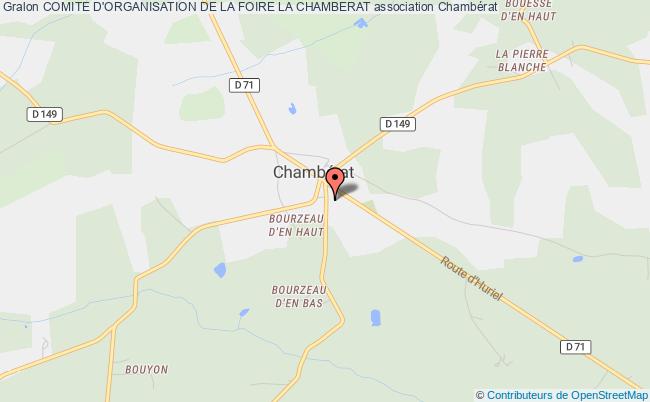 COMITE D'ORGANISATION DE LA FOIRE LA CHAMBERAT