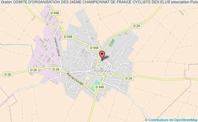 COMITE D'ORGANISATION DES 24EME CHAMPIONNAT DE FRANCE CYCLISTE DES ELUS