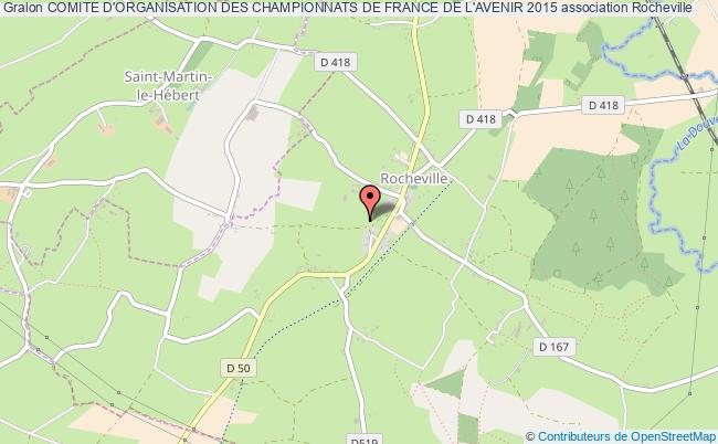COMITE D'ORGANISATION DES CHAMPIONNATS DE FRANCE DE L'AVENIR 2015