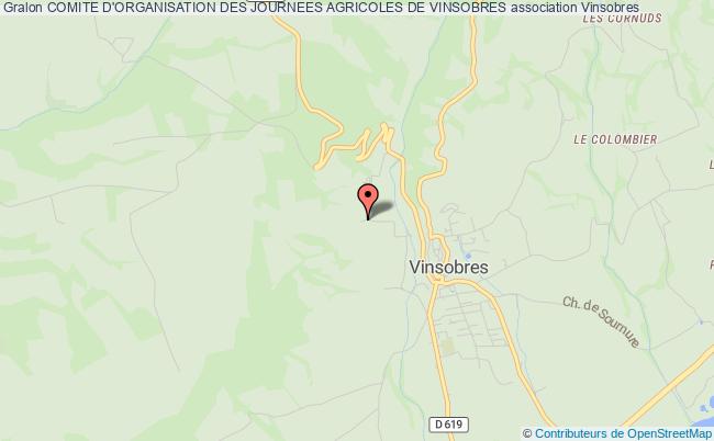 COMITE D'ORGANISATION DES JOURNEES AGRICOLES DE VINSOBRES