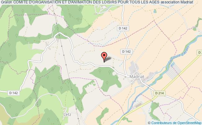 COMITE D'ORGANISATION ET D'ANIMATION DES LOISIRS POUR TOUS LES AGES