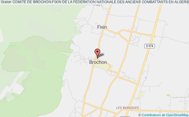 COMITE DE BROCHON-FIXIN DE LA FEDERATION NATIONALE DES ANCIENS COMBATTANTS EN ALGERIE, MAROC ET TUNISIE (FNACA)