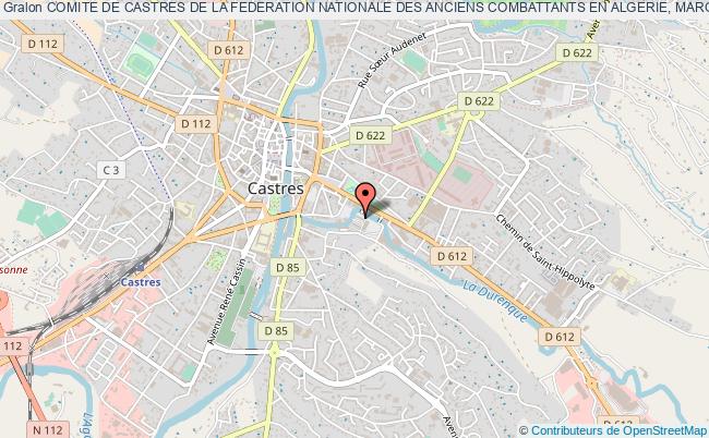 COMITE DE CASTRES DE LA FEDERATION NATIONALE DES ANCIENS COMBATTANTS EN ALGERIE, MAROC, TUNISIE (F.N.A.C.A.)