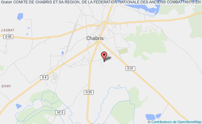 COMITE DE CHABRIS ET SA REGION, DE LA FEDERATION NATIONALE DES ANCIENS COMBATTANTS EN ALGERIE