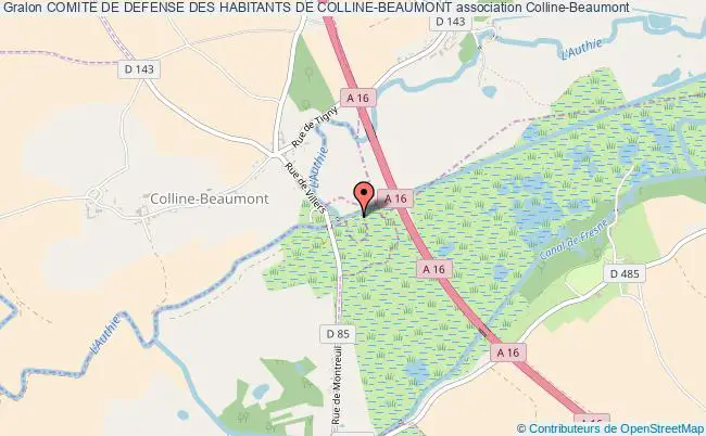 plan association Comite De Defense Des Habitants De Colline-beaumont Colline-Beaumont