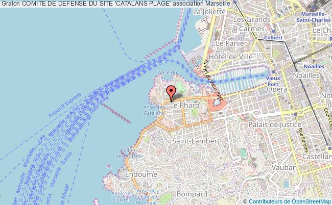 COMITE DE DEFENSE DU SITE 'CATALANS PLAGE'