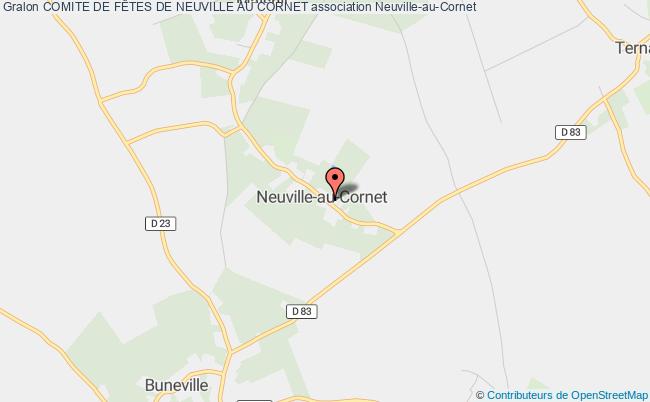 plan association Comite De FÊtes De Neuville Au Cornet Neuville-au-Cornet