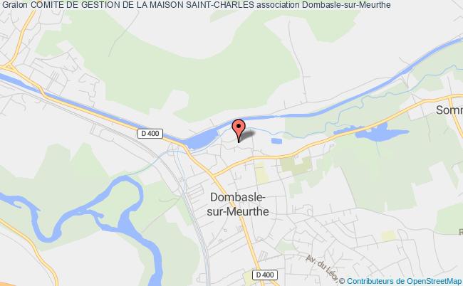 plan association Comite De Gestion De La Maison Saint-charles Dombasle-sur-Meurthe
