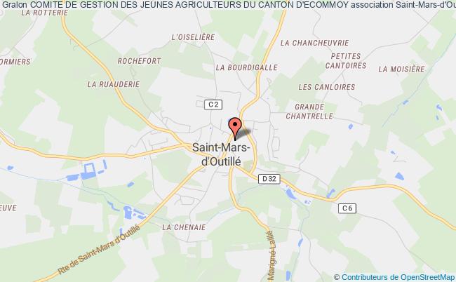 plan association Comite De Gestion Des Jeunes Agriculteurs Du Canton D'ecommoy Saint-Mars-d'Outillé