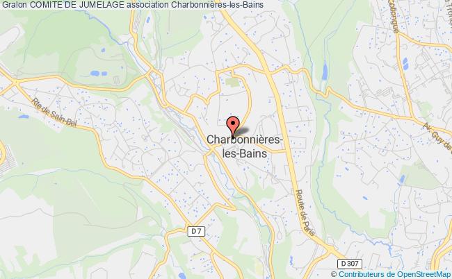 plan association Comite De Jumelage Charbonnières-les-Bains