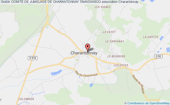 plan association ComitÉ De Jumelage De Charantonnay Tavagnasco Charantonnay
