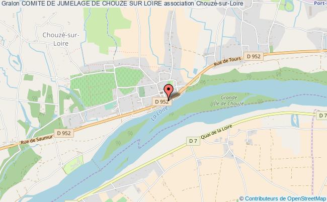 plan association Comite De Jumelage De Chouze Sur Loire Chouzé-sur-Loire
