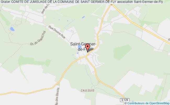 plan association Comite De Jumelage De La Commune De Saint Germer De Fly Saint-Germer-de-Fly