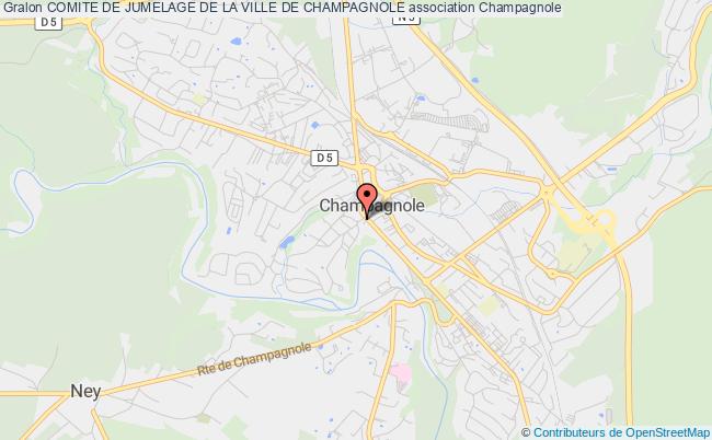plan association Comite De Jumelage De La Ville De Champagnole Champagnole